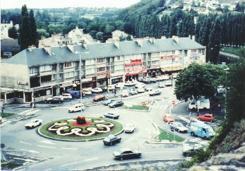 St. Lo in 1984, from city wall
