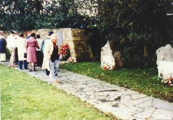 Malmedy Memorial to American Prisoners Murdered by Germans